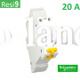 Автоматический выключатель 1Р 20А, C, 6кА, Schneider Electric RESI9 (R9F12120)